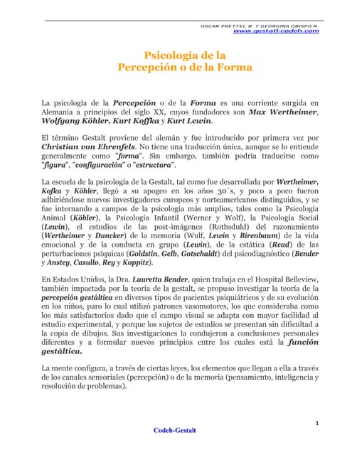 Psicologia de la persepsion