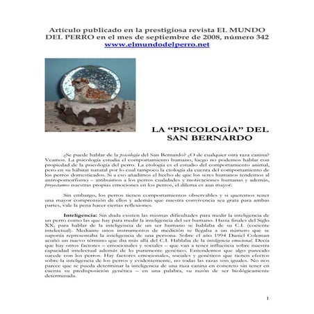 Psicologia delsanbernardo