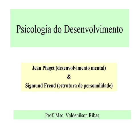Psicologia Do Desenvolvimento