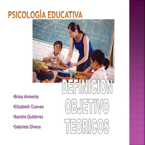 Psicologia educativa