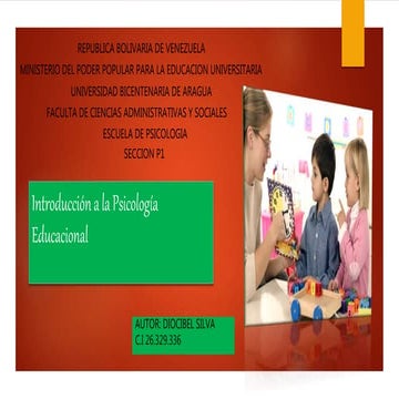 Psicologia educativa