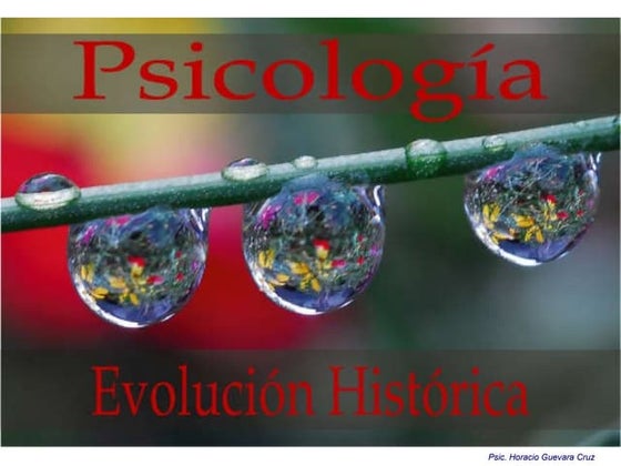 Mapa conceptual origen y evolucion de la psicologia | PDF
