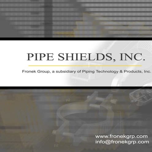 Pipe Shields Catalog