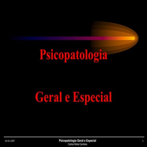 Psicopatologia geral