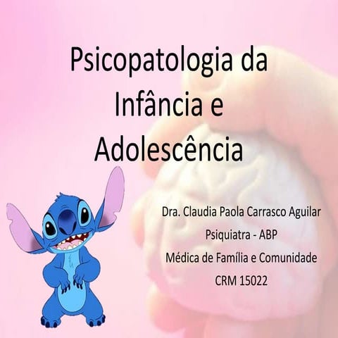 Psicopatologia da Infância e Adolescência