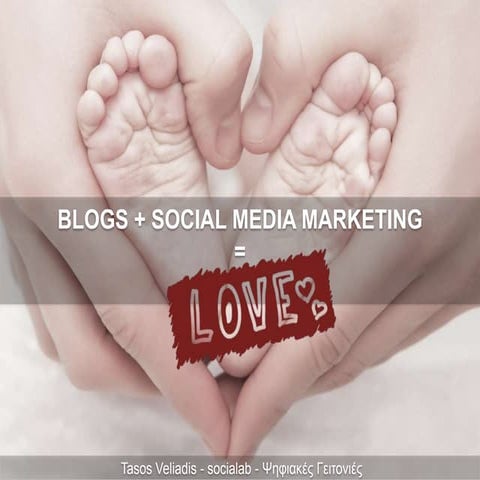 Blogs + Social Media Marketing = LOVE