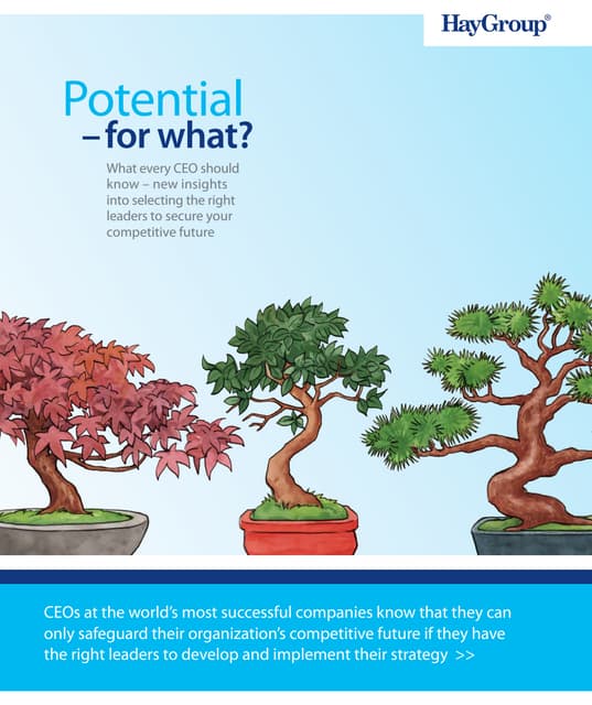 Potential - For What?