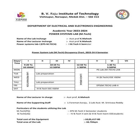 PS Lab 2017 to 2020 lab occupancy for pg course