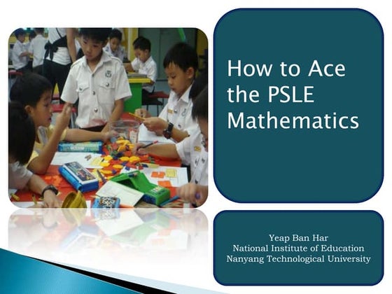 How to Ace PSLE Maths