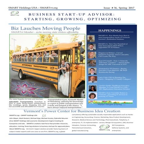 SMART Holdings USA - SMARTvt Magazine Spring 2017