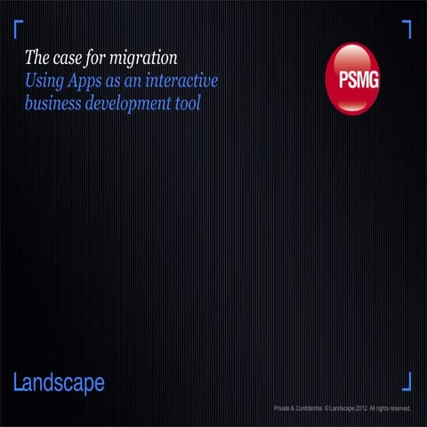 doc2app - the case for migration