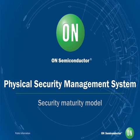 Physical Security Management System
