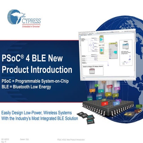 R0boCamp2016 Віктор Кремінь: Системи на кристалі Cypress PSoC для вбудованих ...