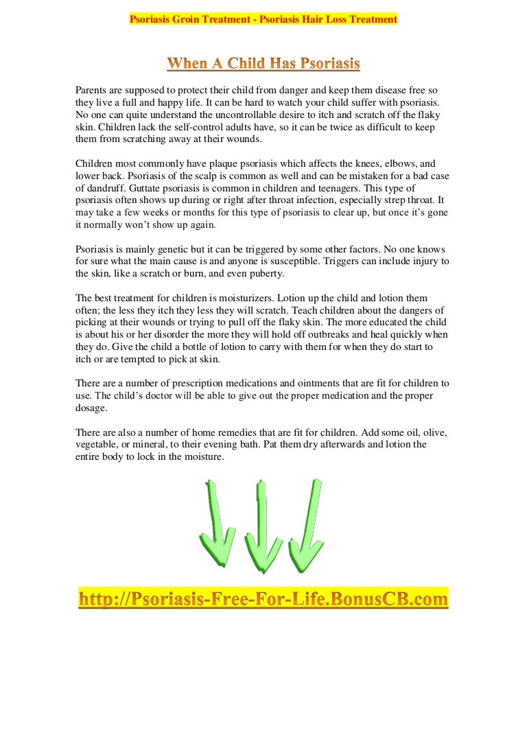 Psoriasis Groin Treatment - Psoriasis Hair Loss Treatment