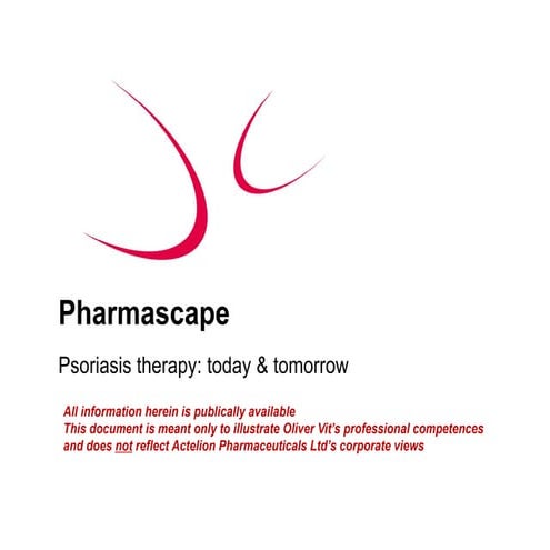 Psoriasis pharmascape cv