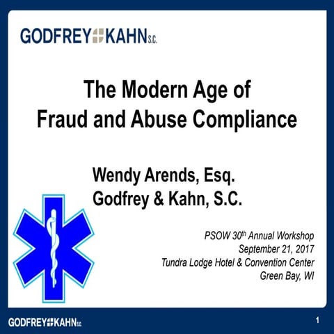 The Modern Age of Fraud and Abuse Compliance