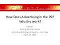 How Does Advertising in the Professional Scholarly Publishing Industry Work?