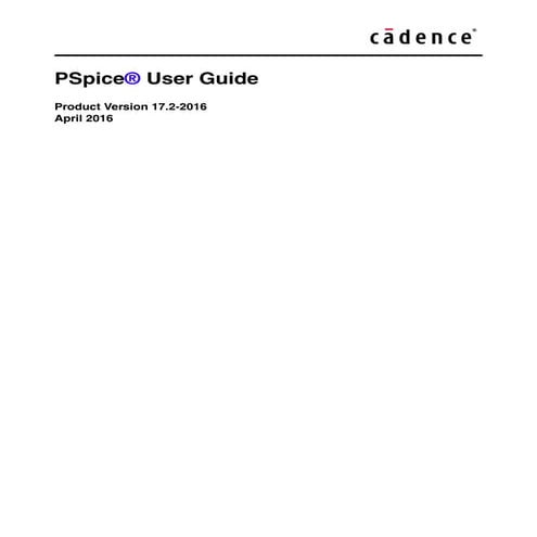 PSpice 17.2 User Guide (pspug).pdf