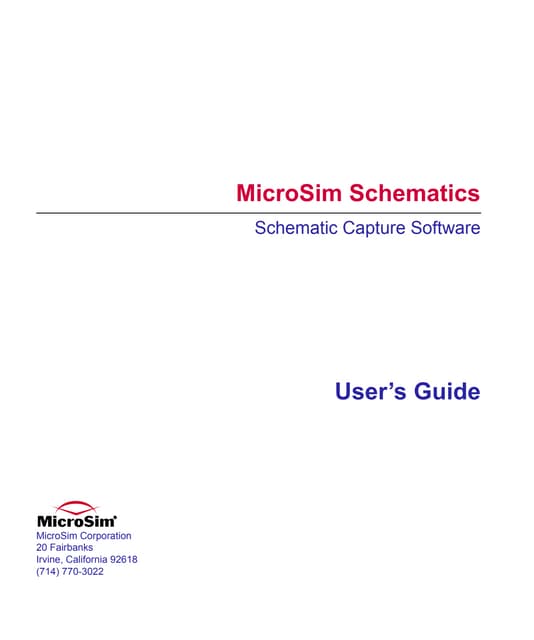 Pspice userguide ingles