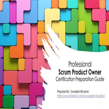 PSPO(Scrum Product Owner) Preparation Quick Guide.pdf
