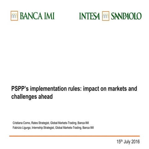 Pspp's implementation rules