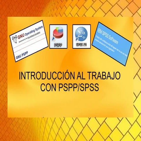 Pspp spss proceso trabajo taller 2021