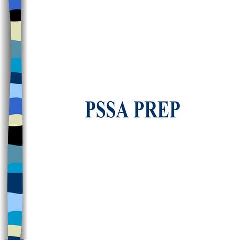 Pssa math prep
