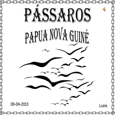 Pássaros papua nova guiné