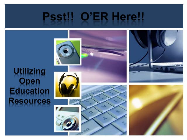 Psst! OER here! 