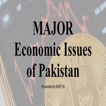 Economic Challenges Facing Pakistan...ppt