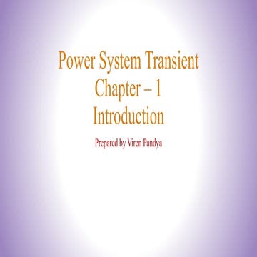 Power System Transient - Introduction.pptx