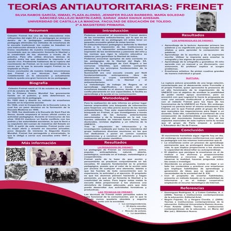 Póster freinet
