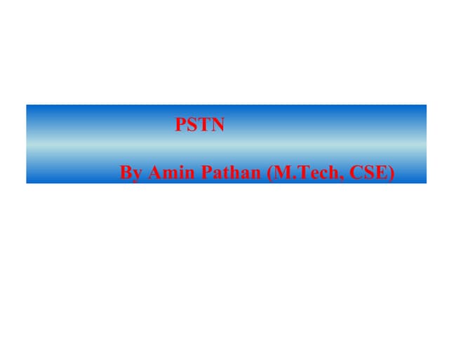PSTN