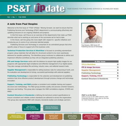 PS&T Newsletter