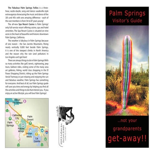 Palm Springs Tri Fold