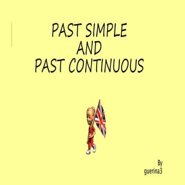 Past Simple vs Past Continuous