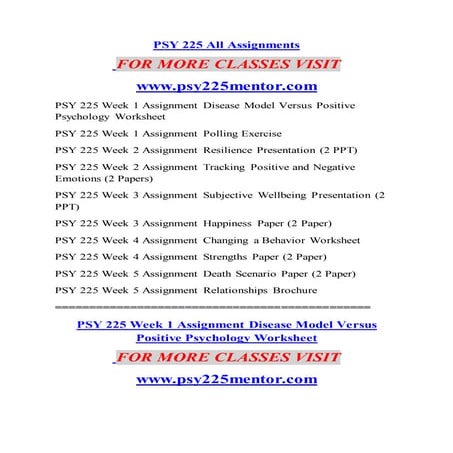 Psy 220 psy220 | PDF