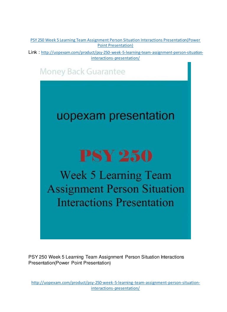 Psy 250 person situation interactions presentation image