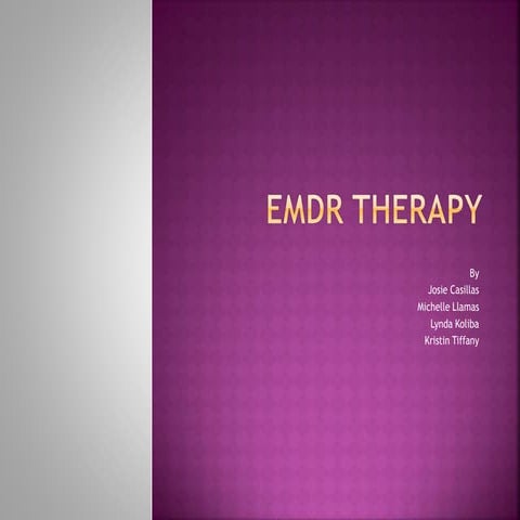 Psy360 emdr therapy 2011
