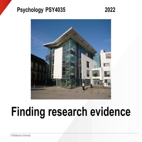 PSY 4035 Finding Research (2022)