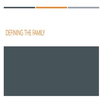Psy 4051  defining the family &amp; the family as a system- fall 2021