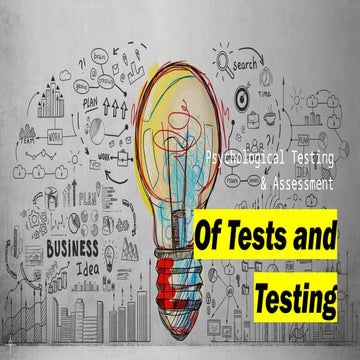 Psych Ass Chap 6- Testing and Tests.pptx