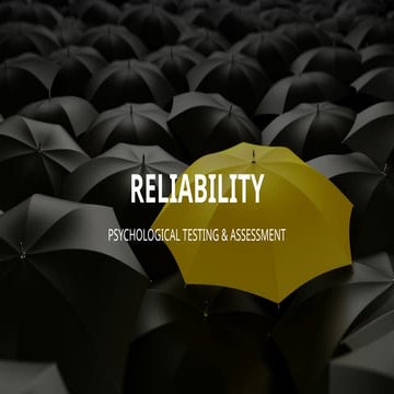 Psych Ass Chapter 5- Reliability (Cohen).pptx