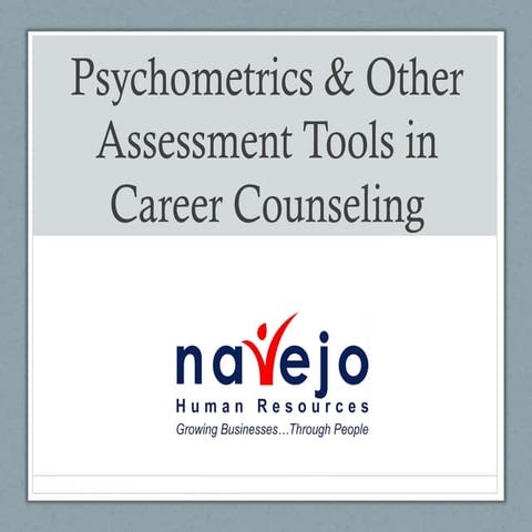 Assessments in Career Counseling