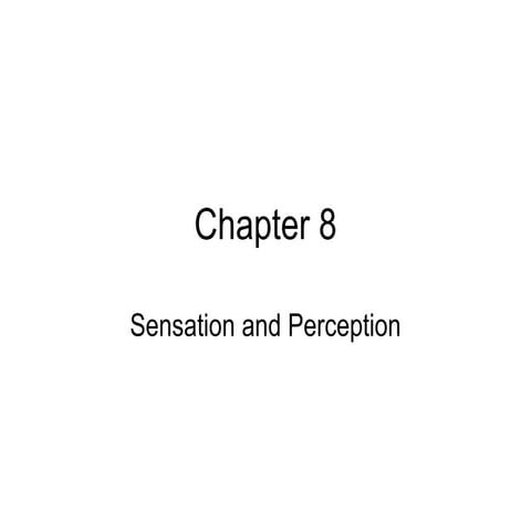 Psychology Chapter 8 | PPT