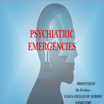 Chapter 26 Behavioral Emergencies for EMT | PPTX