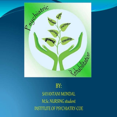 Psychiatric Rehabilitation