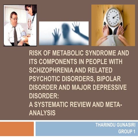Psychiatry schizophrenia metabolic syn