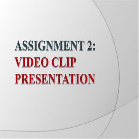 Social Psychology Video slides