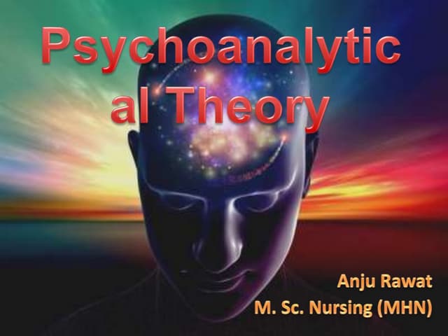Psychoanalytical theory